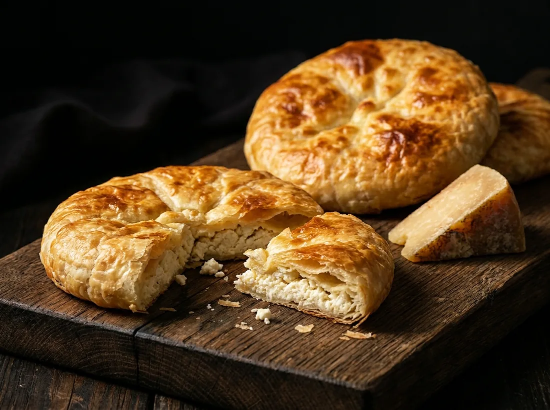 Plăcintă cu brânză — 120 g